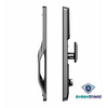 ArdanShield BioLock Smart Lock in Grey colour variation with side view showing the slimline design and aesthetics