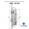 SwiftLock Mortice 4585, Dimensions 22x240