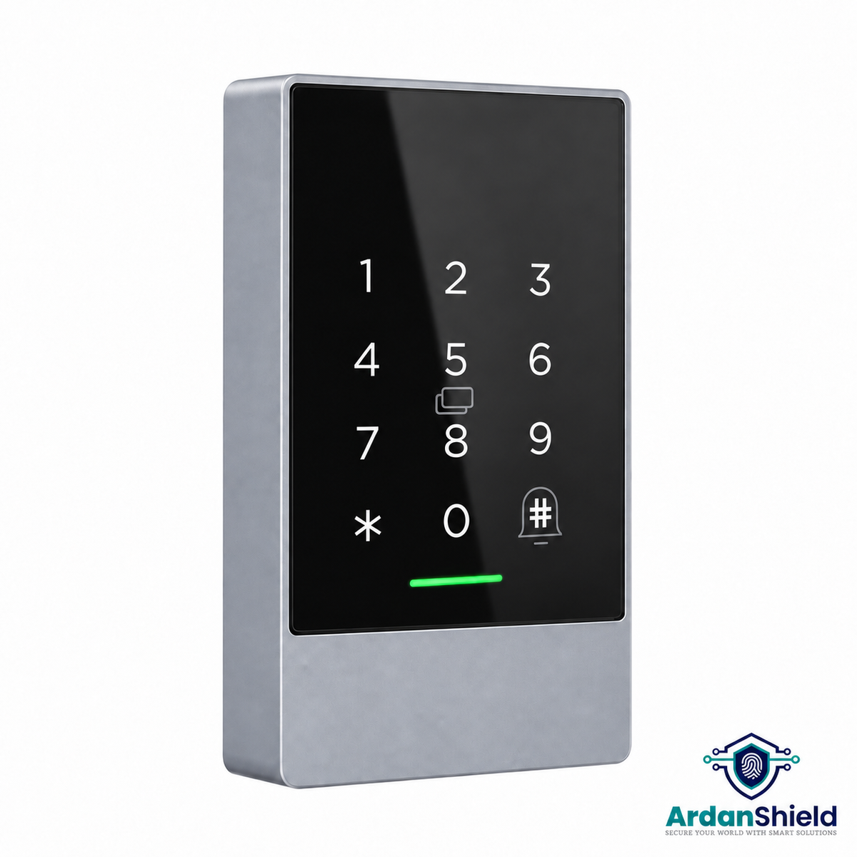 ArdanShield AccessPoint keypad-only access controller with PIN and RFID card entry.