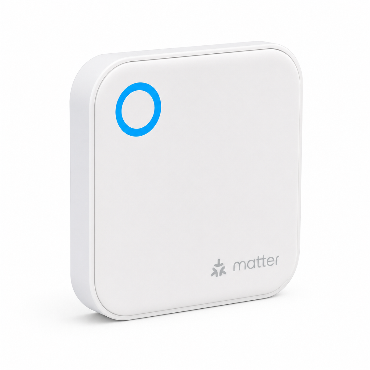 ArdanShield ConnectHub Matter white smart gateway, angled view.